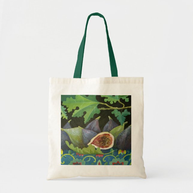 Tote Bag Figues sur le noir 2014 (Devant)