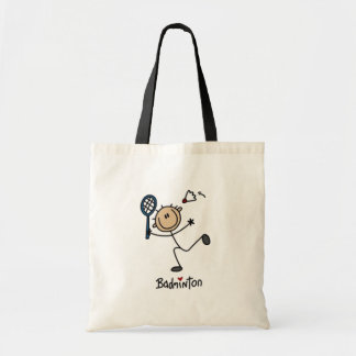 Tote Bag Figure de bâton de badminton