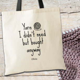 Tote Bag Fil que je n'ai pas besoin mais que j'ai acheté qu