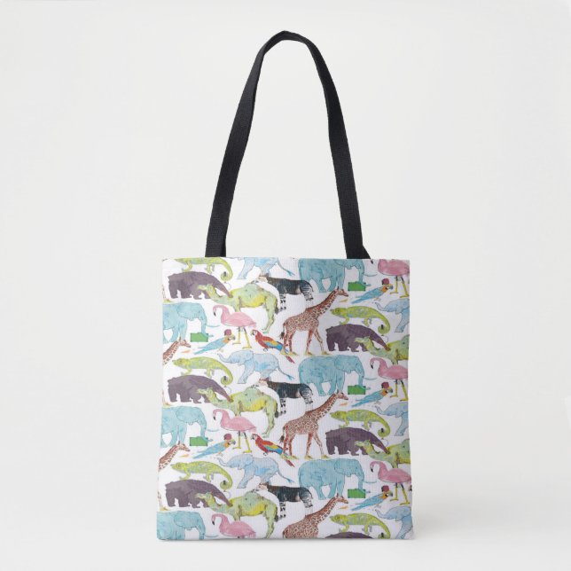 Tote Bag File d'attente de la pelouse Liberty Tana pour le  (Devant)