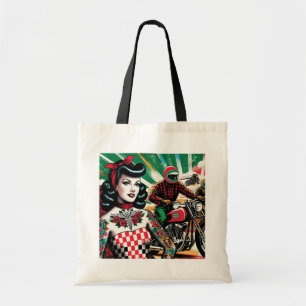 Tote Bag Fille à moto
