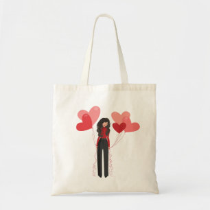 Tote Bag Fille avec ballons mode