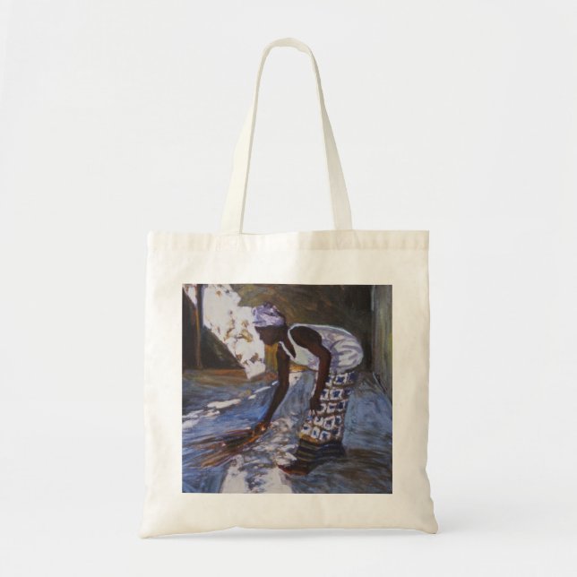 Tote Bag Fille balayant I 2002 (Devant)