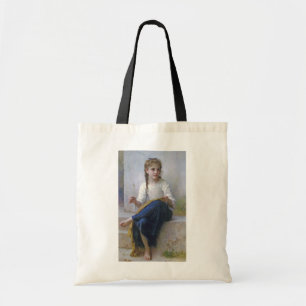 Tote Bag Fille coudre, Bouguereau