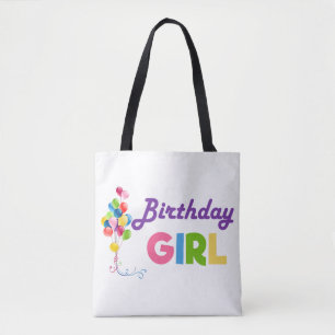 Tote Bag Fille d'anniversaire