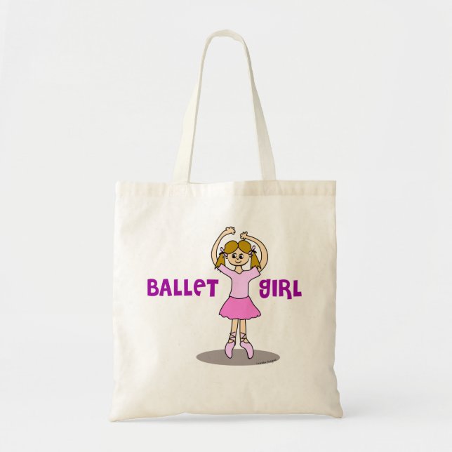 Tote Bag Fille de ballet (Devant)