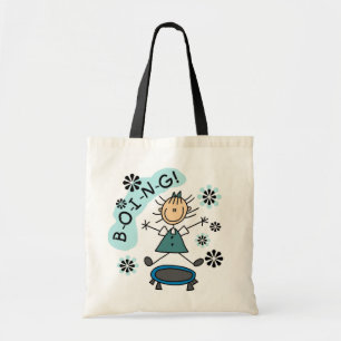 Tote Bag Fille de bâton sur le T-shirts et les cadeaux de