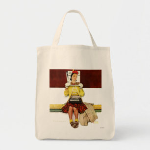 Tote Bag Fille de couverture