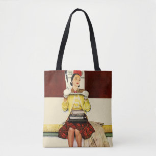 Tote Bag Fille de couverture