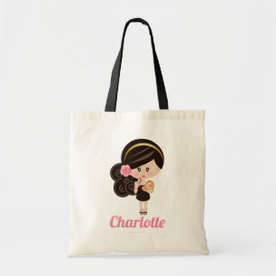 Tote Bag Fille de maquillage tout le Dolled vers le haut de