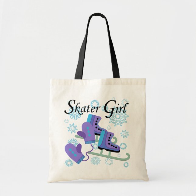Tote Bag Fille de patineur (Devant)