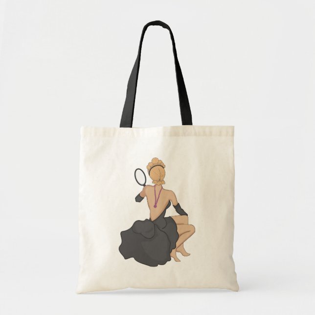 Tote Bag fille de pin-up (Devant)