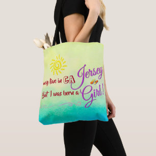 Tote Bag Fille du Jersey une fois et toujours