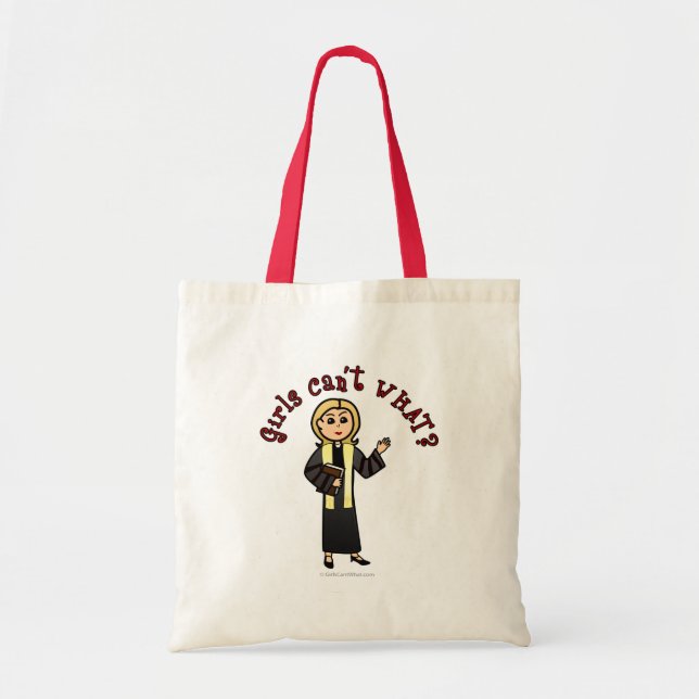 Tote Bag Fille du pasteur de Blonde (Devant)