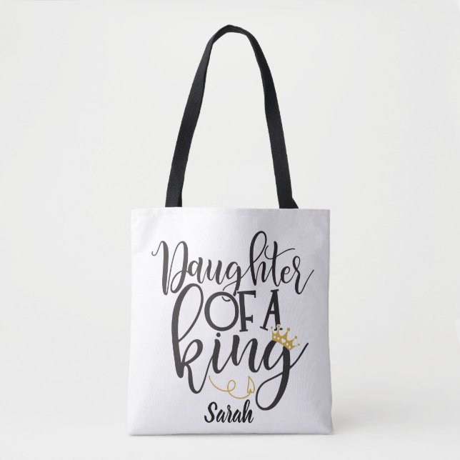Tote Bag Fille d'un roi  (Devant)