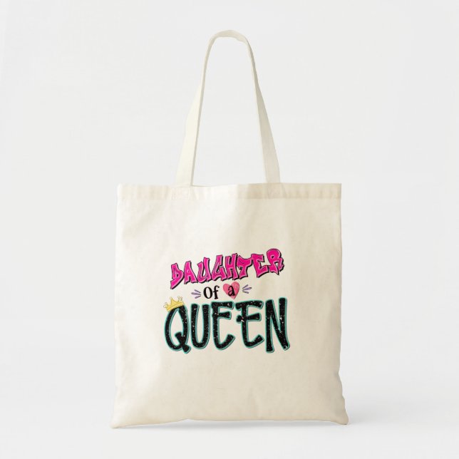 Tote Bag Fille D'Une Reine (Devant)