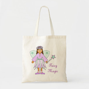 Tote Bag Fille en Lilac et Costume de Fée Verte