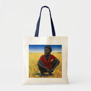 Tote Bag Fille en rouge 1992