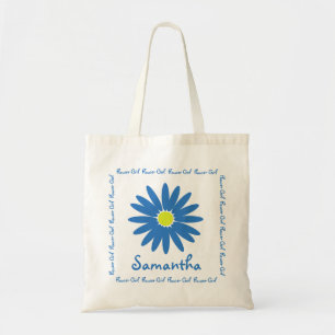 Tote Bag Fille Fleur Bleue Faisy