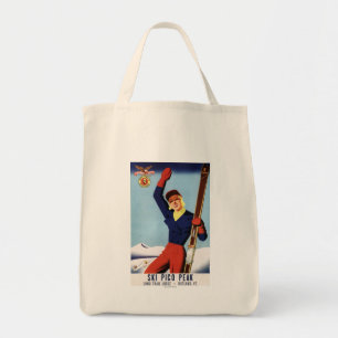 Tote Bag Fille flexible de ski de Pin- d'insecte
