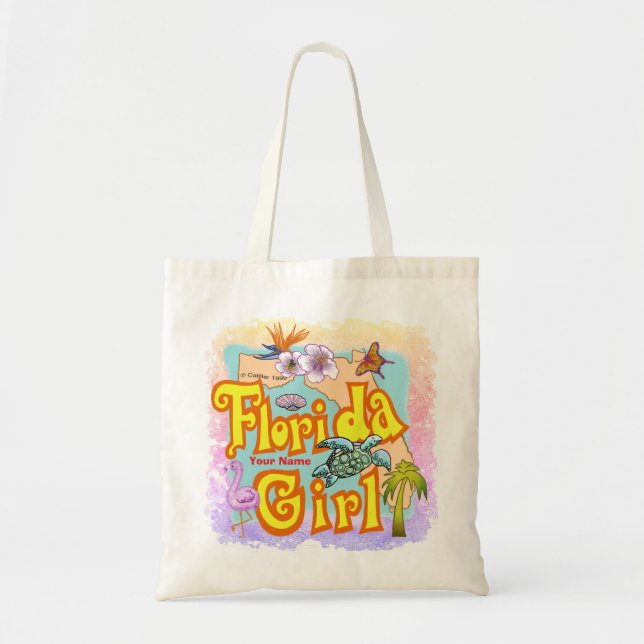 Tote Bag Fille Floride (Devant)