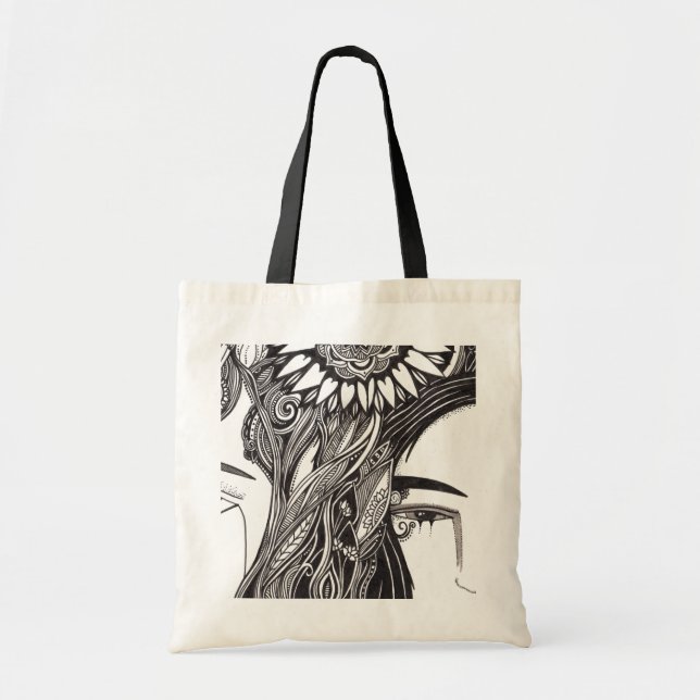 Tote Bag Fille Fourre-tout de Goth (Devant)