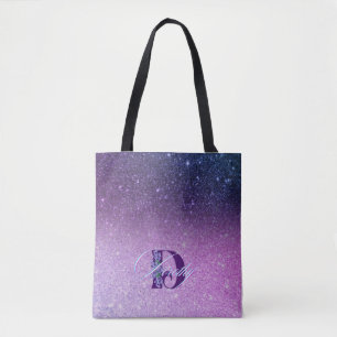Tote Bag Fille Glam Hot violet Parties scintillant étincell