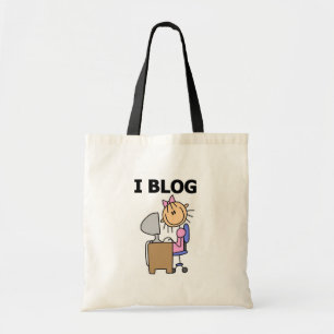 Tote Bag Fille je blogue