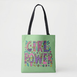 Tote Bag Fille Power Femmes mignonnes
