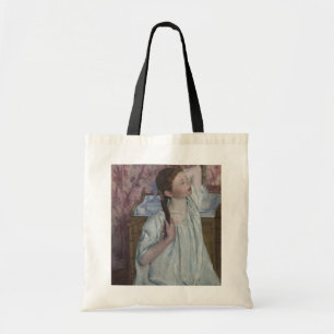 Tote Bag Fille s'chargeant des ses cheveux, 1886 (huile sur