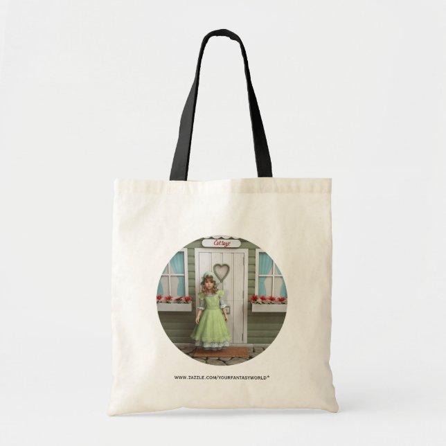 Tote Bag Fille Vintage (Devant)