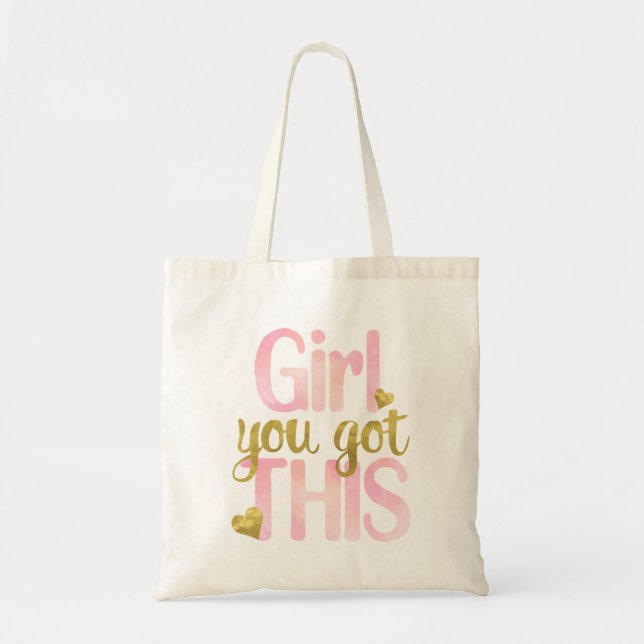 Tote Bag Fille, Vous Avez Totalement Ce Design (Devant)