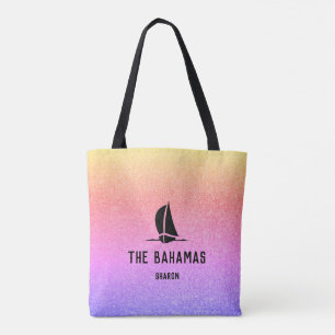 Tote Bag Filles amusantes voyageant vers...Votre destinatio