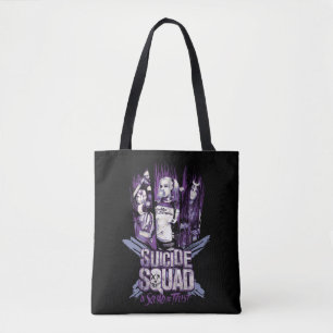 Tote Bag Filles de peloton du peloton de suicide "dans le
