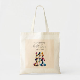 Tote Bag Filles d'habillement élégant Shower de Mariée