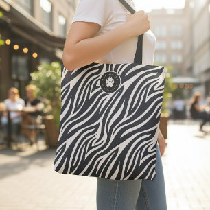 Tote Bag Filles en liberté EVJF Zèbre NB ID1151