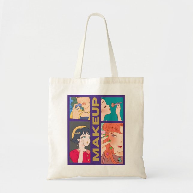 TOTE BAG FILLES MAKEUP (Devant)