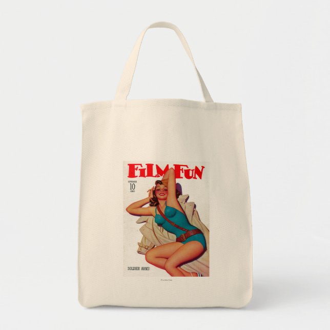 Tote Bag Film Fun Magazine Couverture 10 (Devant)