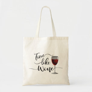 Tote Bag Fin comme le vin