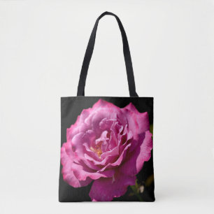 Tote Bag -Fin rose de visage d'ange