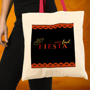 Tote Bag Finale Fiesta Papel Picado Bachelorette Party