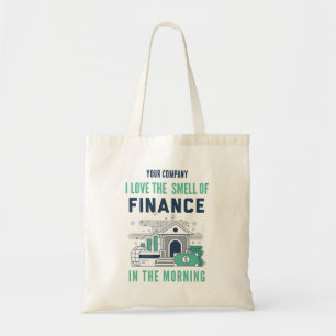 Tote Bag Finance drôle personnalisée