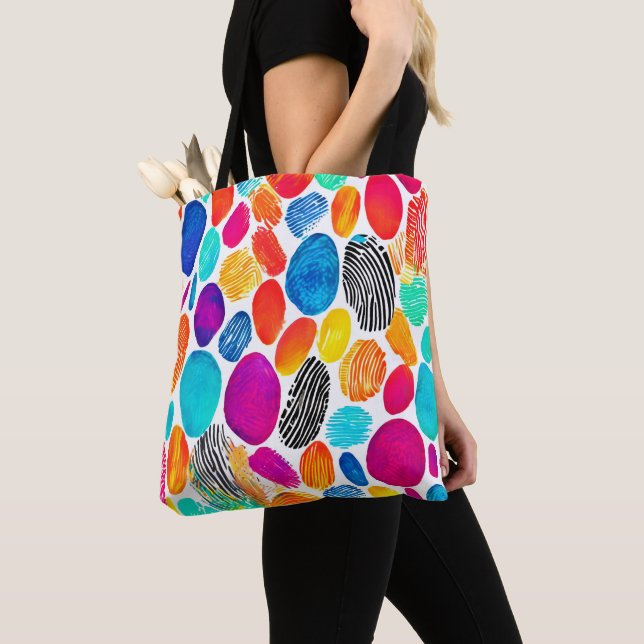 Tote Bag Fingerprint (De près)