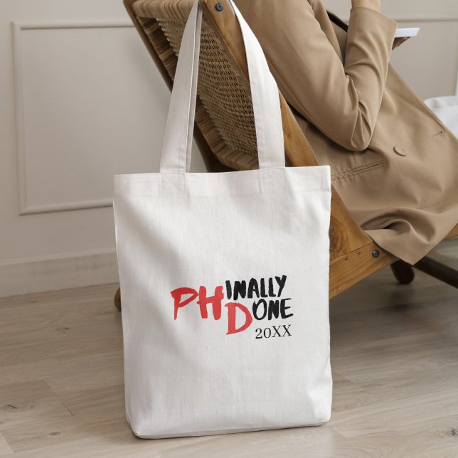 Tote Bag Fini par la phase terminale - Conception amusante  (Créateur téléchargé)