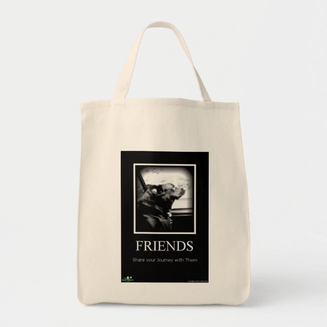 Tote Bag Finition de photo : Amis (Devant)
