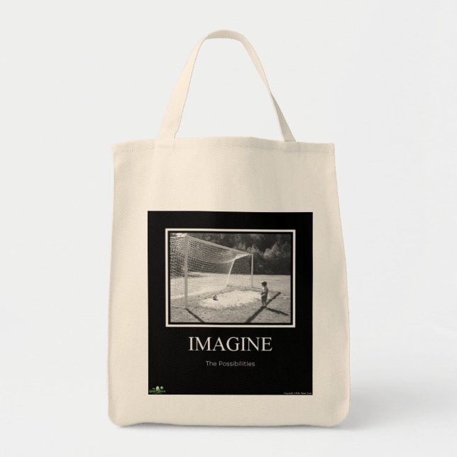 Tote Bag Finition de photo : Imaginez (Devant)