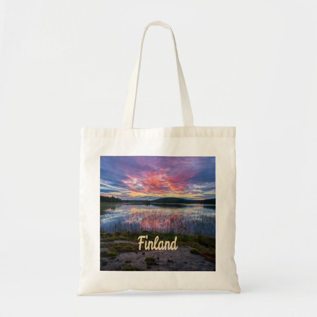 Tote Bag Finlande Helsinki Europe du Nord (Devant)
