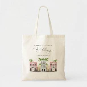 Tote Bag FIONA Charleston Skyline Destination Mariage