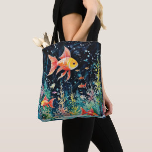 Tote Bag Fish Dreamland, perfection aquarium,