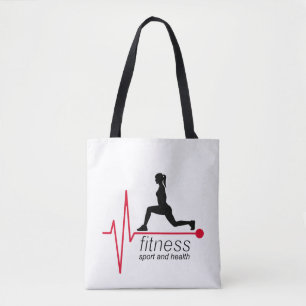 Tote Bag Fitness girl